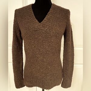 Merona Chocolate Brown Wool Blend Sweater